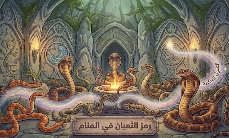 رمز الثعبان في المنام