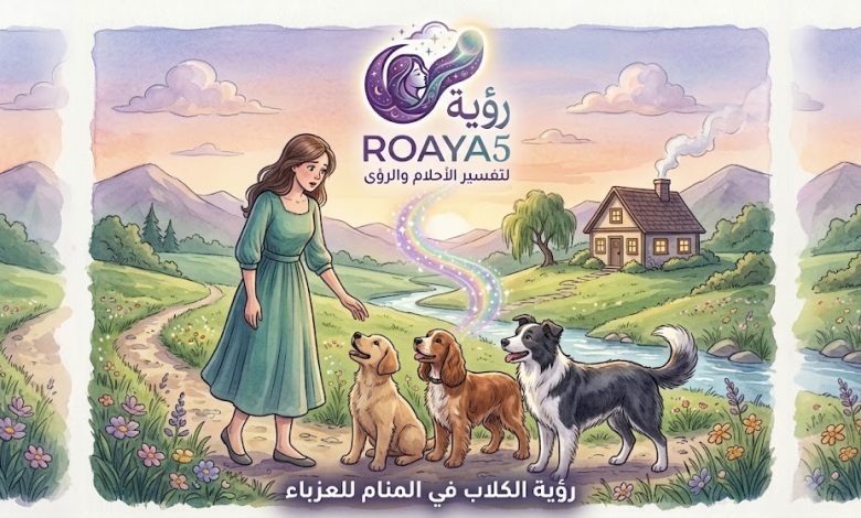 رؤية الكلاب في المنام للعزباء